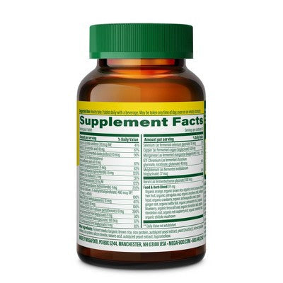 MegaFood One Daily Women's Multivitamin With Iron 30ct - New
