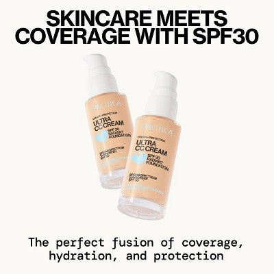 Pacifica Ultra CC Cream Radiant Foundation Natural/Medium 1 fl oz - Imperfect Box