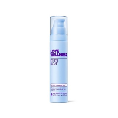 Love Wellness Bye Bye Bloat Detoxifying Body Oil 3.38 fl oz - Imperfect Container