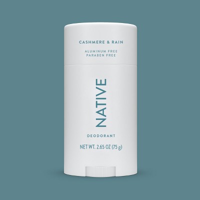 Native Solid Deodorant for Men Cashmere & Rain Aluminum-Free 2.65oz - New