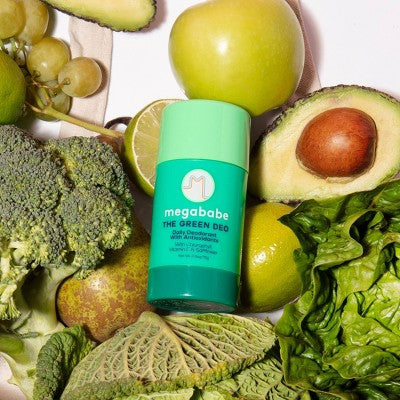 Megababe The Green Deo Daily Solid Deodorant with Antioxidants 2.6oz - Imperfect Container