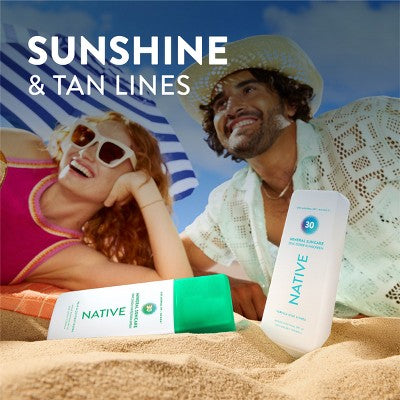 Native Mineral Sunscreen with Zinc Oxide Vanilla Milk & Shea SPF 30 7oz - Imperfect Container