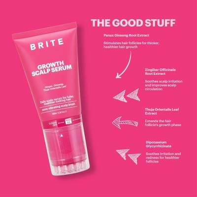 BRITE Growth Scalp Serum with Applicator 3.38 fl oz - Missing Box