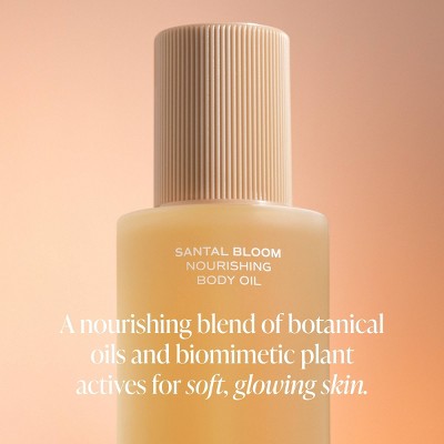 Saltair Nourishing Body Oil for Dewy and Glowing Skin Santal Bloom 4 fl oz - Small Amount Missing