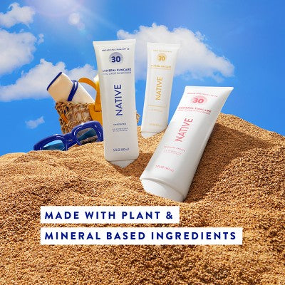Native Mineral Sunscreen Unscented SPF 30 5 fl oz - Imperfect Container