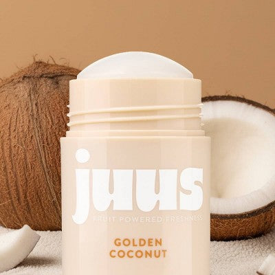 Juus Aluminum-Free Serum Deodorant Stick Golden Coconut 2.6oz - New