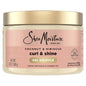 SheaMoisture Coconut and Hibiscus Curling Gel For Thick Curly Hair 12oz - Impefect Container