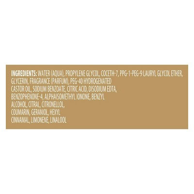 Tresemme Signature Hair Fragrance Spray, Golden Vanilla & Sandalwood Scent 1.35 floz - Imperfect Container