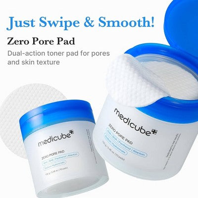 medicube Zero Pore Pad Korean Skincare 5.46oz/70ct - Missing Box