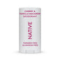 Native Solid Deodorant for Women; Men Cherry; Vanilla Macaron Aluminum-Free 2.65oz - Imperfect Container