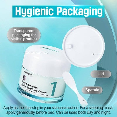 numbuzin No.1 Pantothenic B5 Active Soothing Face Cream 2.7 fl oz - Missing Box