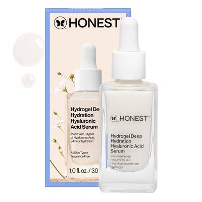 Honest Beauty Hydrogel Deep Hydration Hyaluronic Acid Serum with Rambutan 1 fl oz - Missing Box