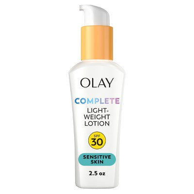 Olay Complete Lotion Moisturizer Sensitive Skin SPF 30 2.5 fl oz - Missing Box