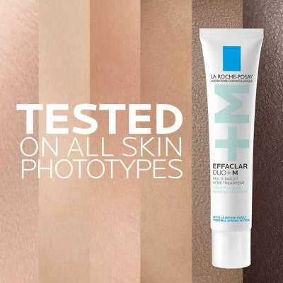 La Roche Posay Effaclar Duo + M Multi Target Acne Treatment Travel Size 1.35 fl oz - Imperfect Box