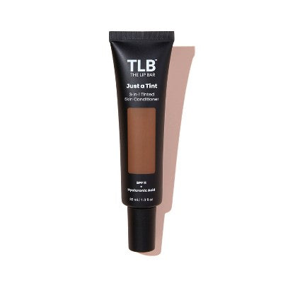 The Lip Bar Just a Tint 3-in-1 Tinted Skin Conditioner with SPF 11 Chocolate Chip 1 fl oz - Missing Box
