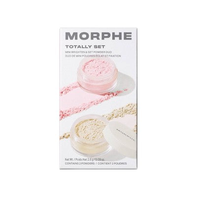 Morphe Totally Set Mini Brighten & Set Powder Duo 2.6g - Missing Box