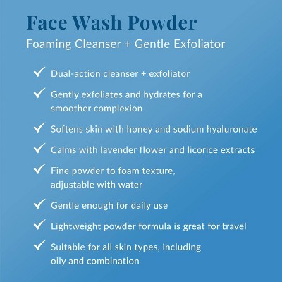 DHC Face Wash Powder Cleanser + Enzyme Exfoliator 1.7oz - Imperfect Box