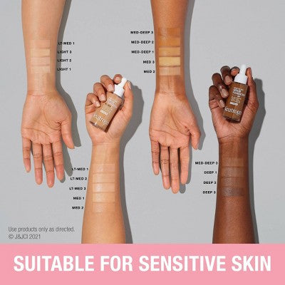 Neutrogena Healthy Skin Sensitive Skin Serum Foundation 02 Light - Imperfect Container