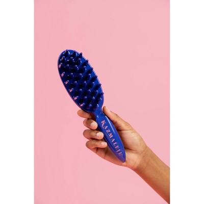 KAZMALEJE KurlsPlus Paddle Hair Comb Blue - New