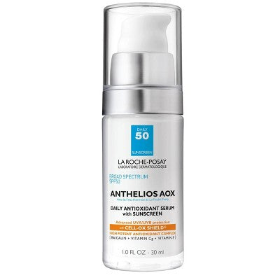 La Roche Posay Anthelios AOX Daily Antioxidant Face Serum with Sunscreen SPF 50 1 fl oz - New