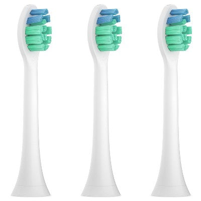 Anti-Plaque Sonic Brush Heads 3ct Up&Up - New
