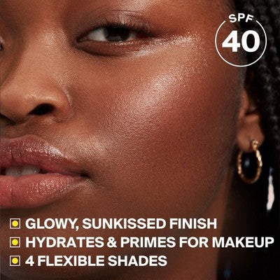 Supergoop! Glowscreen SPF 40 Sunrise Mini Travel-Size Hydrating Glowy Tinted Primer Sunscreen  0.68 fl oz - Imperfect Box