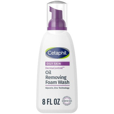 Cetaphil Pro Oil Removing Foam Face Wash Unscented 8oz - Missing Lid