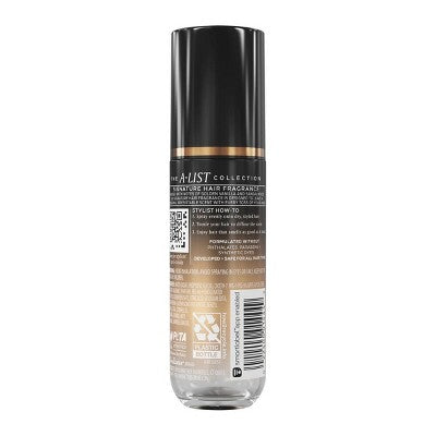 Tresemme Signature Hair Fragrance Spray, Golden Vanilla & Sandalwood Scent 1.35 floz - Imperfect Container