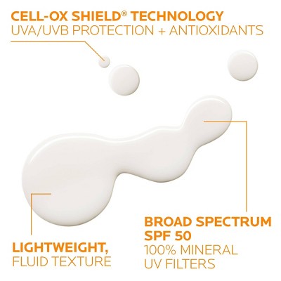 La Roche Posay Anthelios Ultra-Light Fluid Mineral Face Sunscreen SPF 50 1.7 fl oz - Missing Box