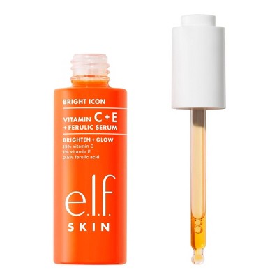 e.l.f. SKIN Bright Icon Vitamin C + E + Ferulic Face Serum 1 fl oz - Imperfect Box