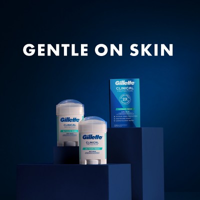 Gillette Clinical Soft Invisible Solid Ultimate Fresh Antiperspirant & Deodorant 2.6oz - Imperfect Box