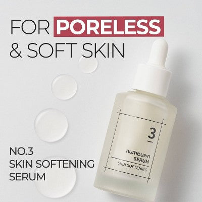 numbuzin No.3 Skin Softening Serum 1.69 fl oz - Missing Box