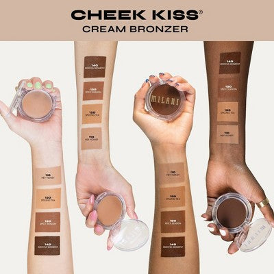 Milani Cheek Kiss Cream Bronzer Spilling Tea 0.21oz - Imperfect Container