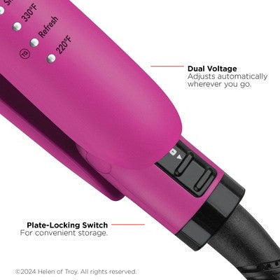 Revlon Easy Heat Precision Hair Flat Iron 1" - New