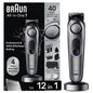 Braun Series 7 AiO7440 Rechargeable 12-in-1 Body, Beard & Hair Trimmer - New
