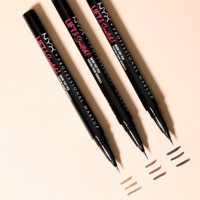 NYX Professional Makeup Lift N Snatch! Brow Tint Pen Black 0.03 fl oz - Imperfect Box