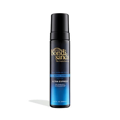 Bondi Sands Ultra Express Self Tanner Tanning Foam Ultra Dark 6.76 fl oz -Missing Lid