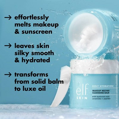 e.l.f. SKIN Holy Hydration Makeup Melting Cleansing Balm 3.5 oz - Missing Box