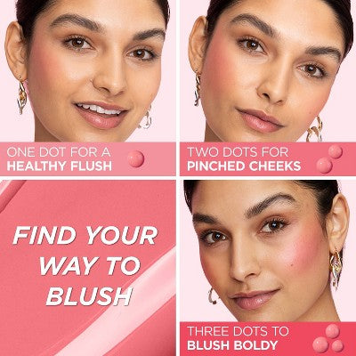 L'Oreal Paris True Match Lumi Le Liquid Blush for Cheeks Dewy Bright Pink 0.33 fl oz - Imperfect Container
