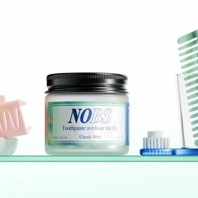NOBS Fluoride-Free Toothpaste Tablets Classic Mint 62 Tablets/1.31oz - Missing Box