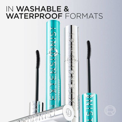 L'Oreal Paris Extensionist Curling & Lengthening Mascara Blackest Black Washable 0.41 fl oz - Imperfect Box