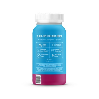 Vital Proteins Collagen Gummies Raspberry 120ct - Imperfect Container