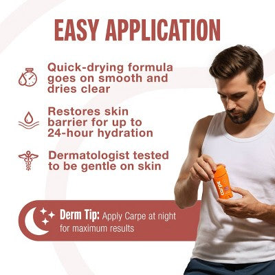 Carpe Men's 100H Sweat & Odor Control Antiperspirant Deodorant Amber Dusk 1.76oz - Imperfect Container