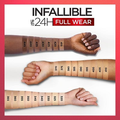 L'Oreal Paris Infallible Full Wear, Full Coverage, Waterproof Concealer 355 Vanilla 0.33 fl oz - New