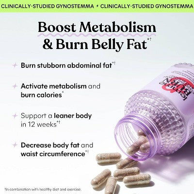 Lemme Burn Capsules Metabolism & Belly Fat Support 60ct - Imperfect Box