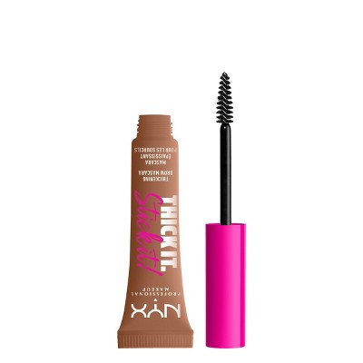 NYX Professional Makeup Thick It Stick It Brow Gel Mascara Auburn 0.03 fl oz - Imperfect Box