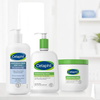 Cetaphil Moisturizing Relief Therapeutic Body Wash 20 fl oz - New