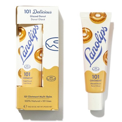Lanolips Ultra Healing 101 Ointment Multi-Balm Glazed Donut 0.35oz - Missing Box