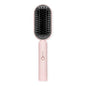 L'ange Hair Mane Pass 2-In-1 Heated Straightening Brush Blush - Imperfect Box
