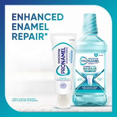 Sensodyne ProNamel Gentle Whitening Toothpaste for Sensitive Teeth 4oz/3pk - Imperfect Box